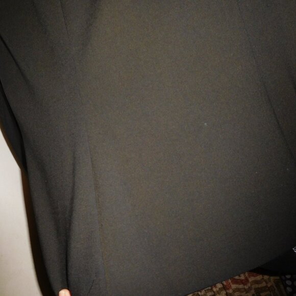 NWT CALVIN KLEIN BLACK SUIT JACKET BLAZER 24W WOMENS - Picture 6 of 7